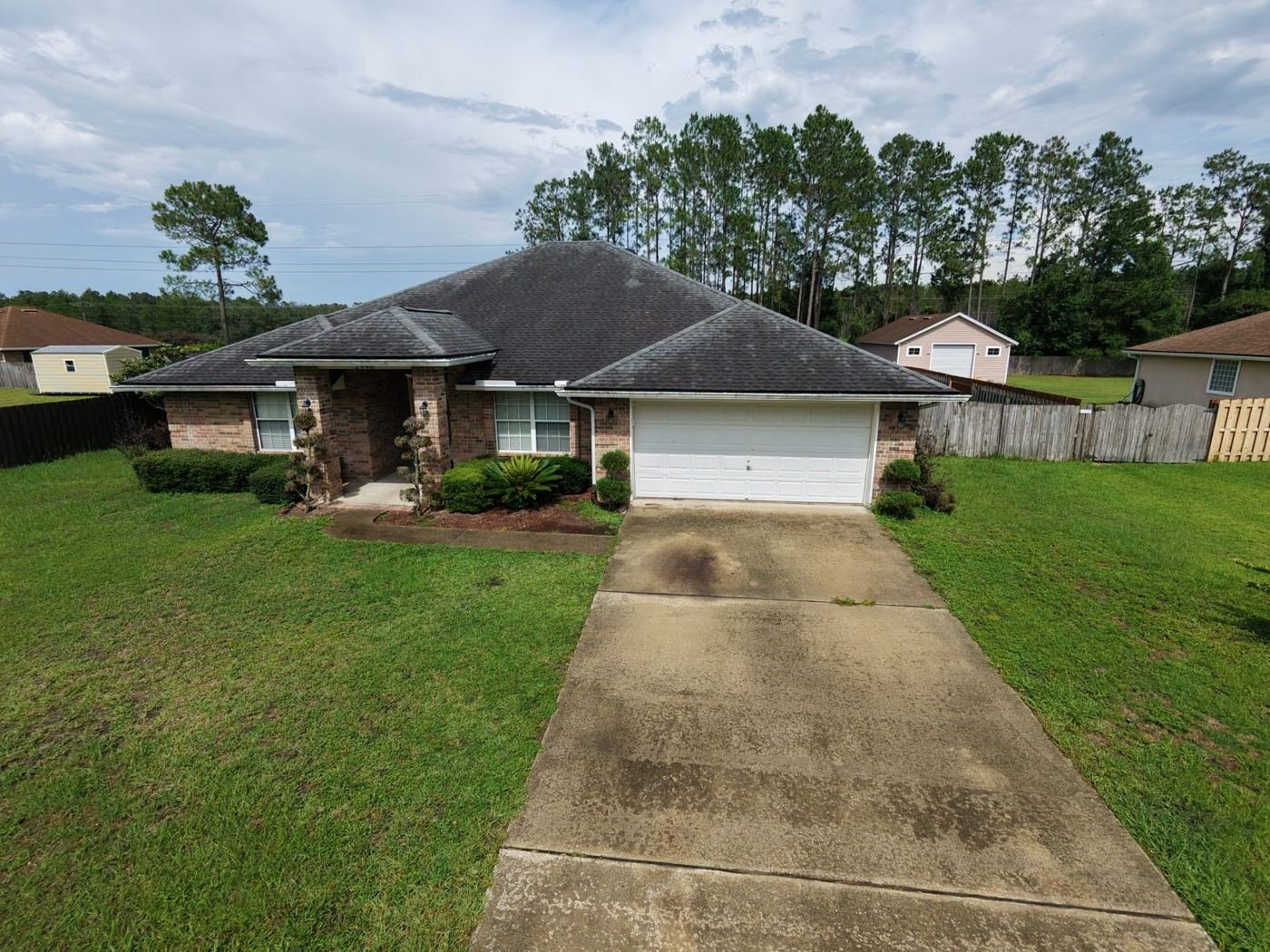Northeast Florida residential scene